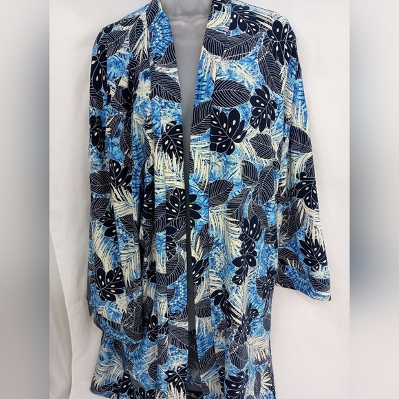 2 FOR $30 Lightweight Botanical ATTITUDES Everyday Cardigan(#209) - Picture 1 of 6